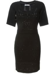 перфорированное платье  Blumarine