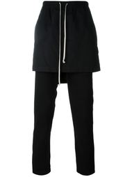 брюки с юбкой Rick Owens DRKSHDW