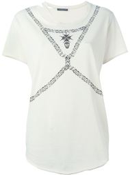 футболка с принтом  Alexander McQueen
