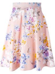 юбка с цветочным принтом Blumarine
