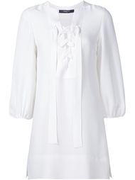 платье с крупной шнуровкой Derek Lam