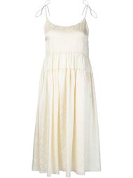 платье на тонких лямках-спагетти Saint Laurent