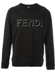 толстовка с логотипом  Fendi