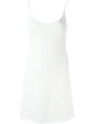 кружевное платье  Saint Laurent