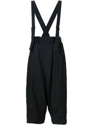 брюки с подтяжками Yohji Yamamoto