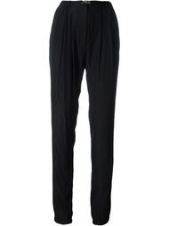 зауженные к низу брюки  Lanvin