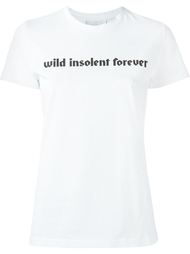 футболка с принтом 'Wild Insolent Forever' Courrèges