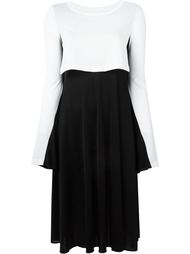 платье колор-блок  Mm6 Maison Margiela