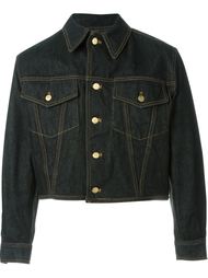 джинсовая куртка со шнуровкой на спине Jean Paul Gaultier Vintage