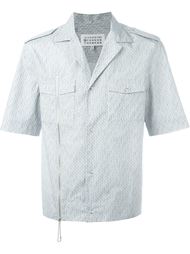 рубашка с декоративной молнией Maison Margiela