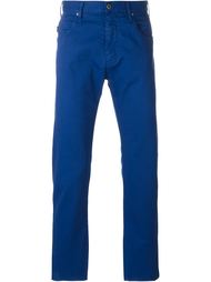чиносы кроя слим Armani Jeans