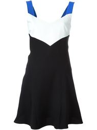 платье в стиле колор-блок  Kenzo