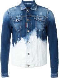 куртка с эффектом мазков краски Dsquared2