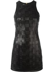 плетеное мини-платье Balmain