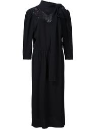 платье с декорированный вырезом Marc Jacobs
