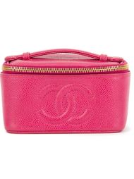 чемоданчик для косметики с логотипом Chanel Vintage