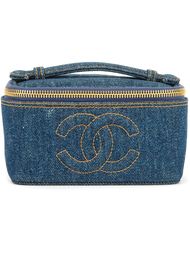 джинсовый чемоданчик для косметики  Chanel Vintage