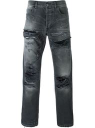 джинсы с рваными деталями   Faith Connexion