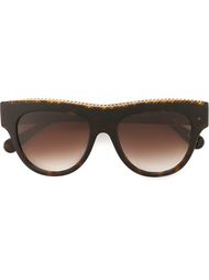 солнцезащитные очки 'Havana Oversized' Stella McCartney