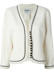 пиджак декорированный позументом Chanel Vintage