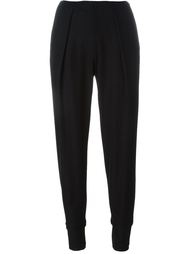 брюки с завышенной посадкой Emporio Armani