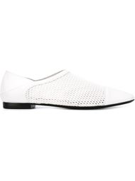 перфорированные лоферы 'Bianco' Emporio Armani