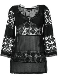 кружевная блузка Just Cavalli