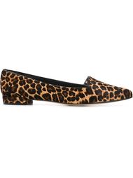 слиперы 'Rialto' с леопардовым принтом  Stuart Weitzman