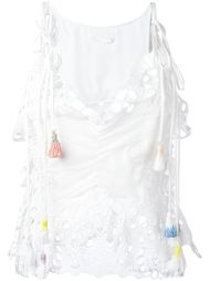 укороченный топ с вышивкой Chloé