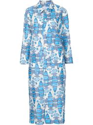 фактурное платье-рубашка Julien David