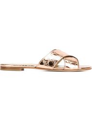 сандалии 'Byway' с перекрещенными ремешками Stuart Weitzman