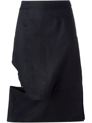 юбка асимметричного кроя Eckhaus Latta