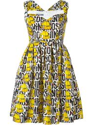 платье с принтом  Moschino
