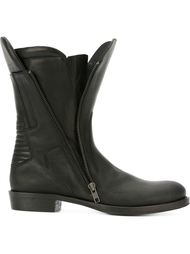 байкерские ботинки на молнии  Ann Demeulemeester