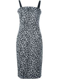 платье с леопардовым принтом   Boutique Moschino