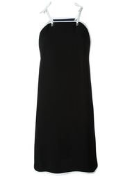 платье с контрастной окантовкой  Victoria Victoria Beckham