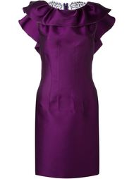 платье с кружевной спинкой  Lanvin