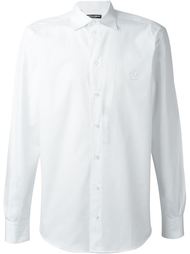 рубашка с вышитой короной Dolce & Gabbana