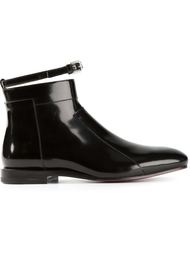 ботинки с ремешком на щиколотке Jil Sander