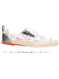 кроссовки с панельным дизайном  MSGM