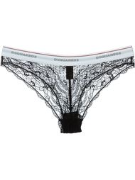 кружевные трусы Dsquared2
