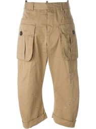 укороченные брюки карго Dsquared2