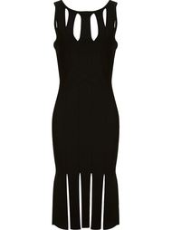 облегающее платье 'Peekaboo Fringe'  Cushnie Et Ochs