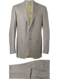 однобортный костюм Canali