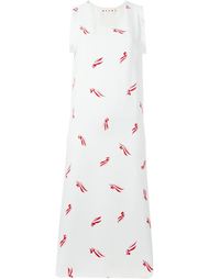 платье с жаккардовым узором Marni