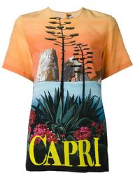 футболка с принтом 'Capri' Dolce &amp; Gabbana