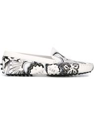 лоферы с принтом  Tod's
