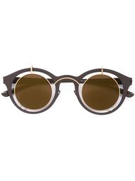 солнцезащитные очки с круглой оправой Mykita