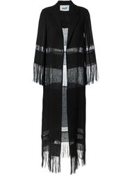 пальто с бахромой MSGM