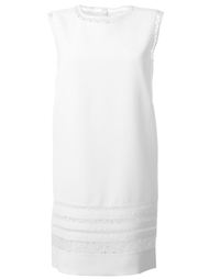 платье шифт с кружевной отделкой Ermanno Scervino